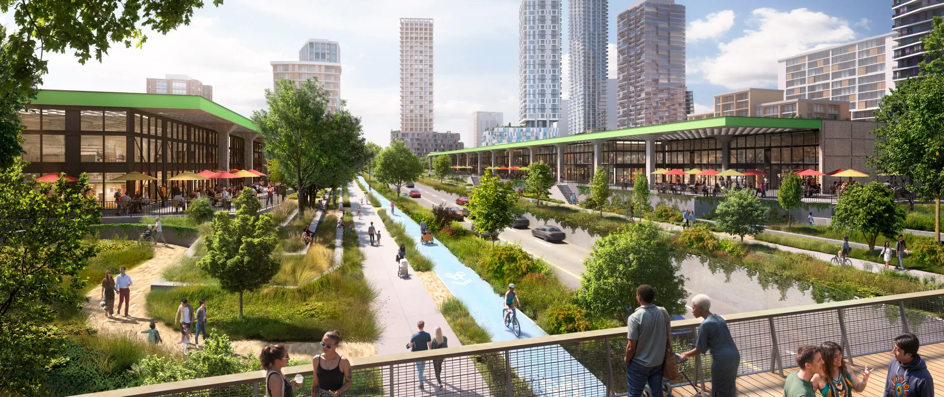 Rendering of Downsview West