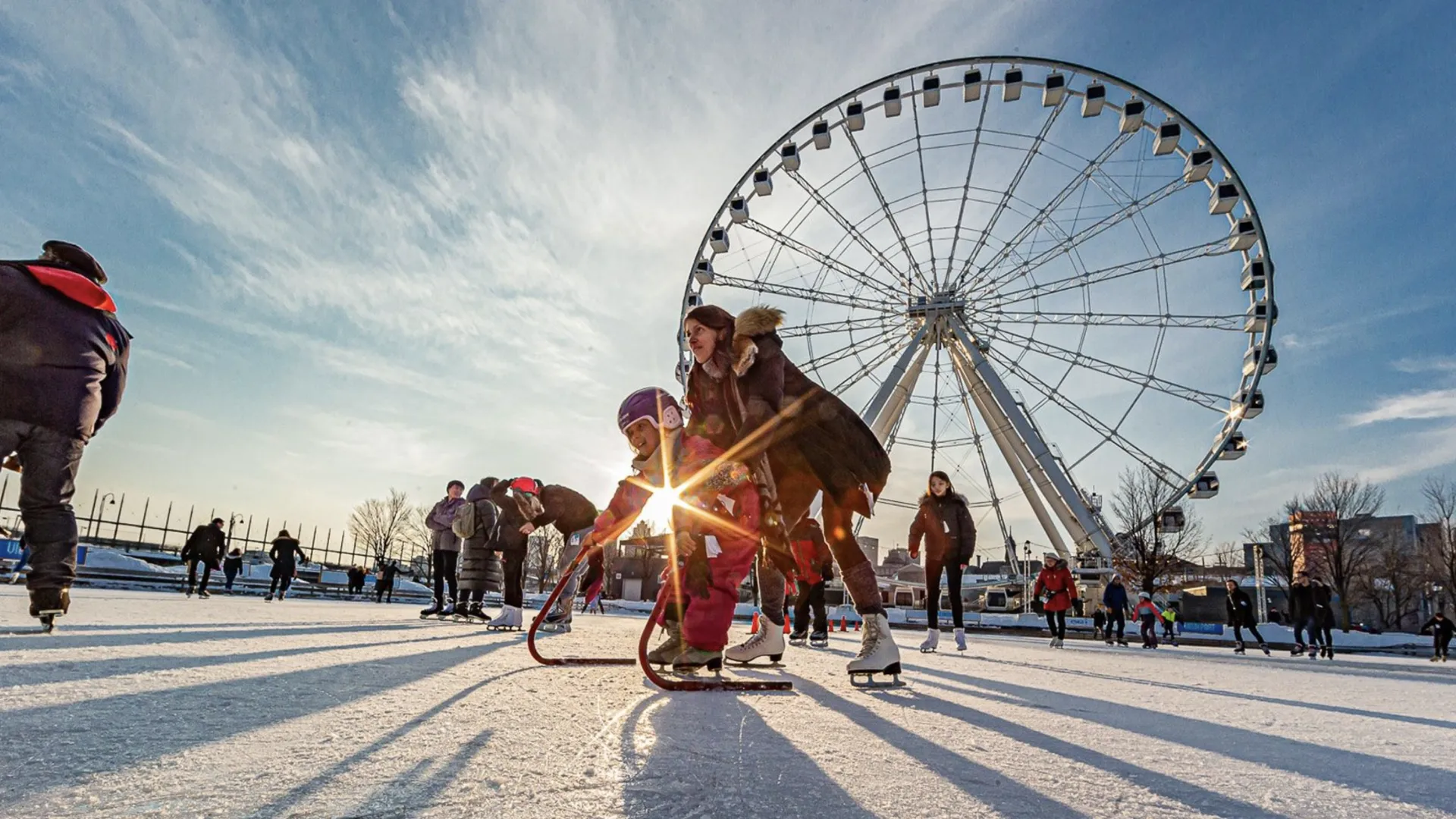 ice skating