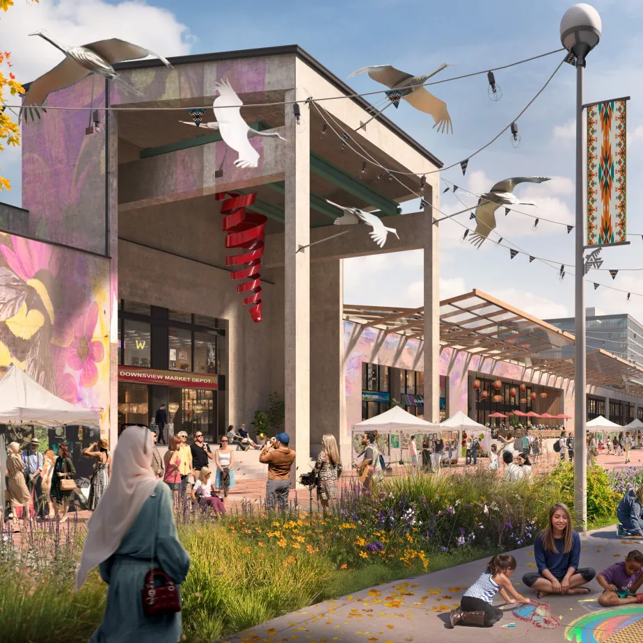 Rendering of Downsview West 